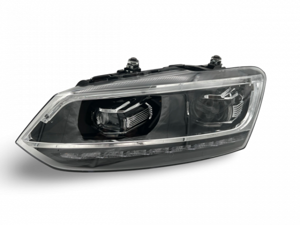 Upgrade Design LED Scheinwerfer Set für VW Polo 6R 09-14 / 6C 14-17 mit dyn. Blinker schwarz